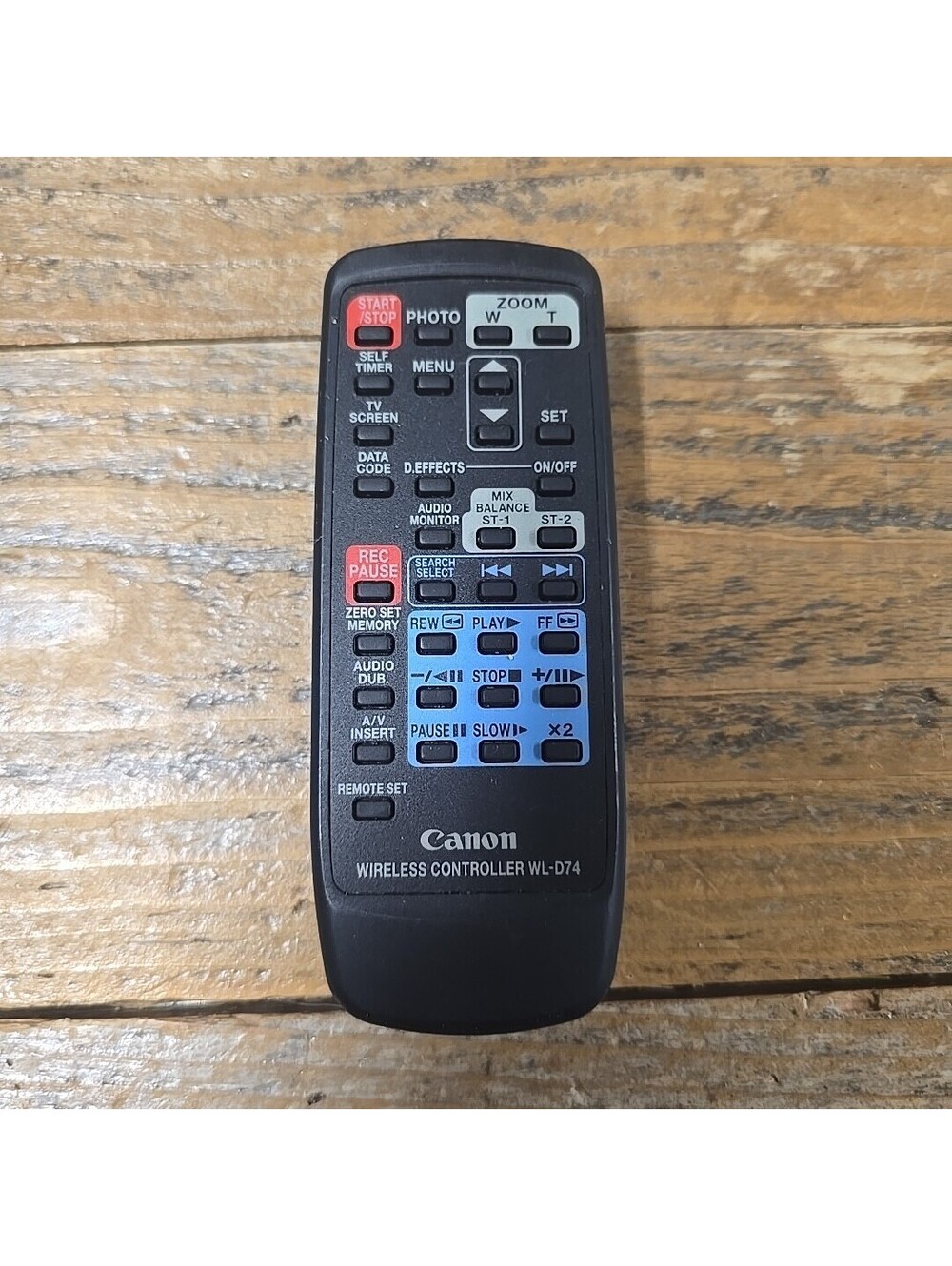 OEM GENUINE - CANON WL-D74 VIDEO CAMERA REMOTE CONTROL No Battery Cover